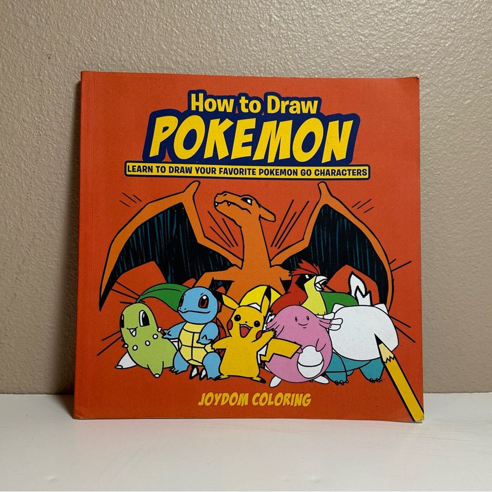 How to Draw Pokémon Book - Orange